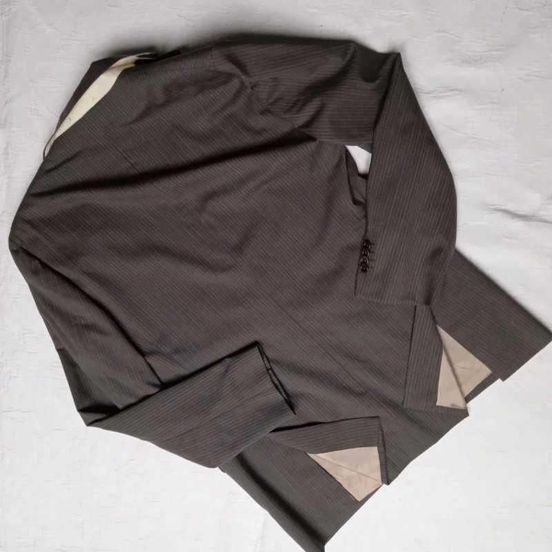 Massimo Dutti garnitur 52 na 42 wełna 100% M