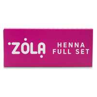 Набір хни Henna Full Set ZOLA, 10 шт по 2,5 г