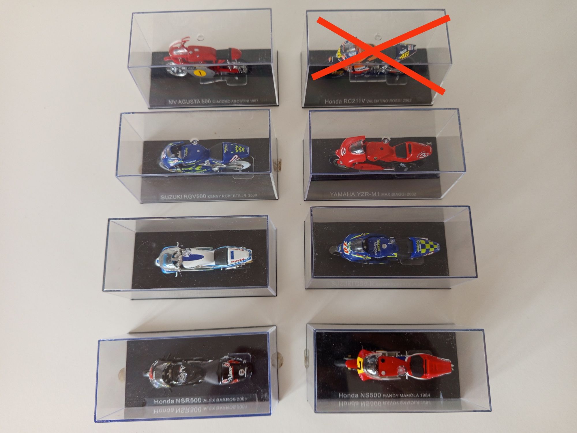 Coleção Miniaturas Motas MotoGp