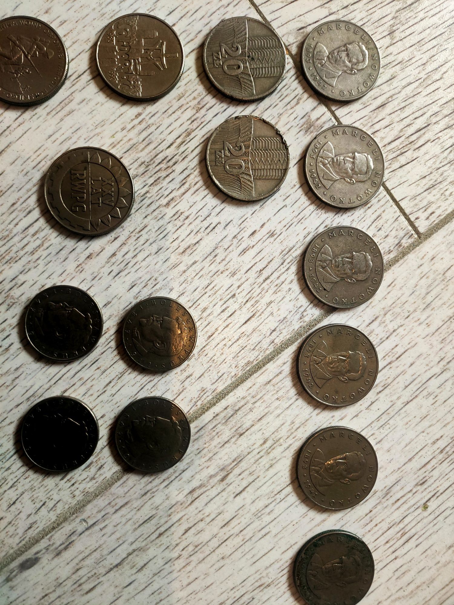 Monety PRL- mały zbiór