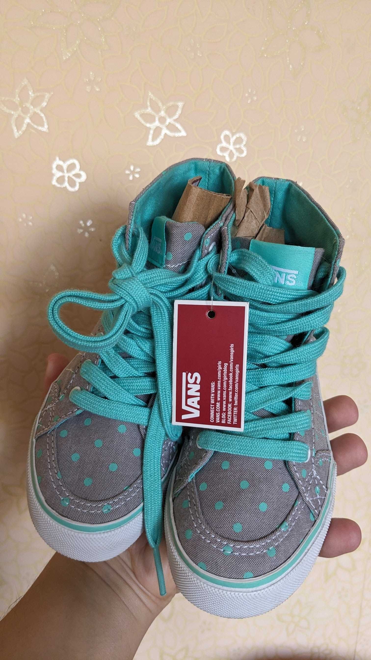 Оригінальні Кеди Vans, 18-19 см (11,5US) Детская обувь, Кеды р. 28-29