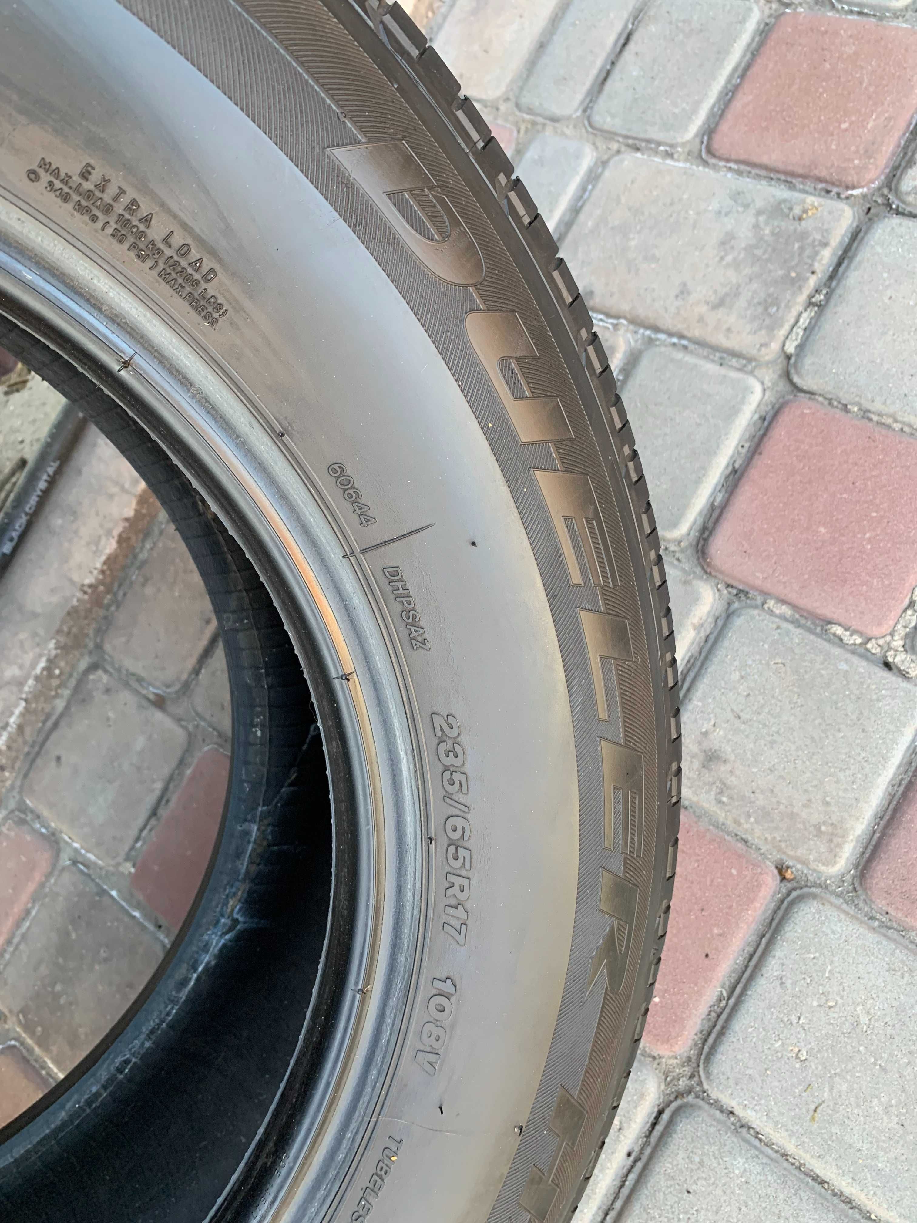Летняя резина Bridgestone Dueler H/P Sport 235/65 R17 108V