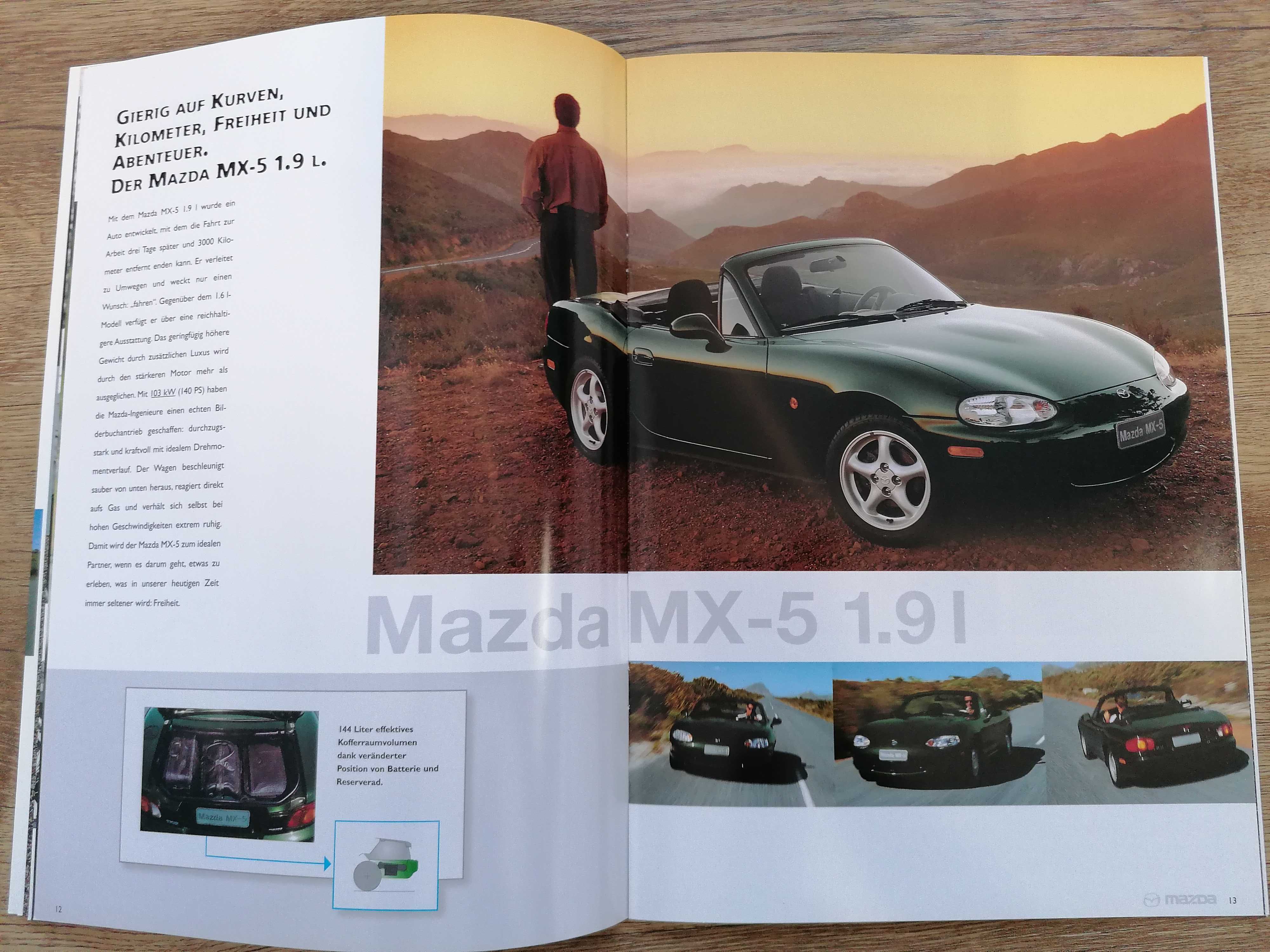 Prospekt Mazda MX 5