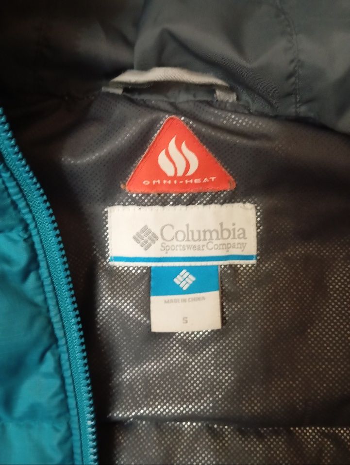 Жіноча куртка пуховик Columbia omni-heat