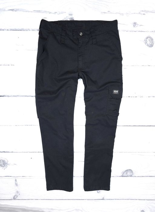 HELLY HANSEN Męskie Spodnie Robocze Czarne C48 W33 L32