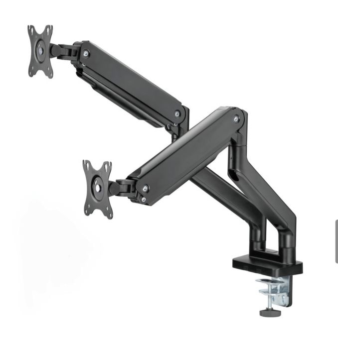 !! Uchwyt stojak do 2 monitorów 17-35" EXTRA STRONG !!