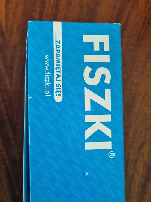 Fiszki do nauki angielskiego pudełko nowe ale otwarte