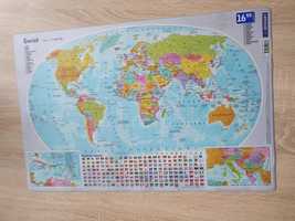 Podkładka na biurko Mapa Świata