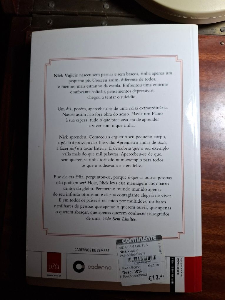 Livro Vida sem limites