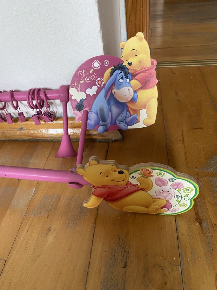 Karnisze Disney Kubus Puchatek różowy