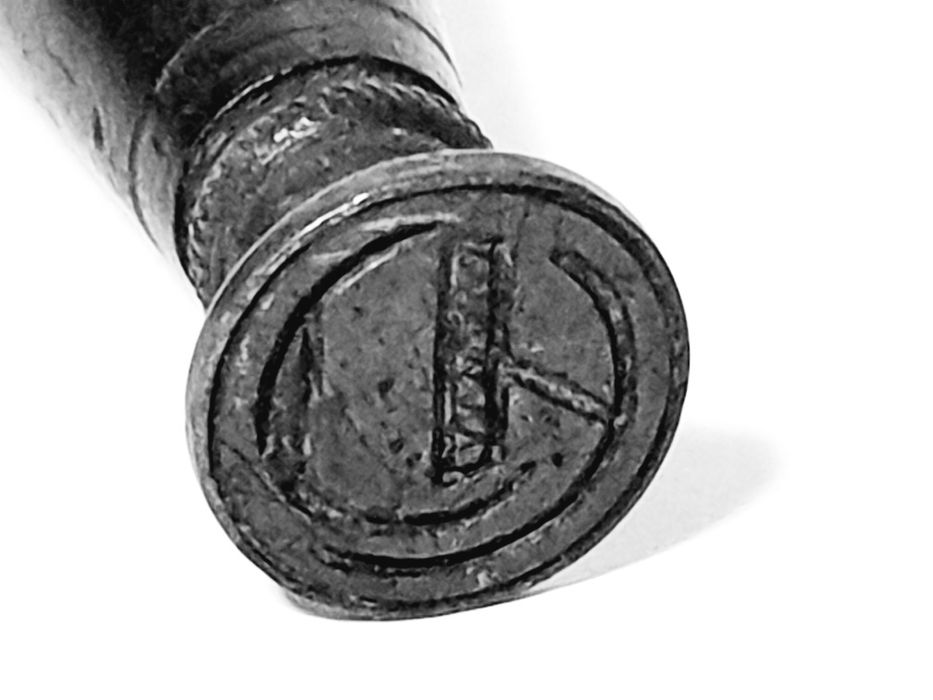 Antigos sinetes / carimbos de lacre com monogramas