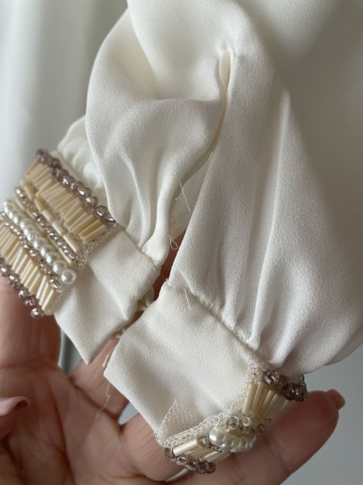 Zara  ekskluzywna  bluzka  z wiązaniem nowa limitowana edycja -XL