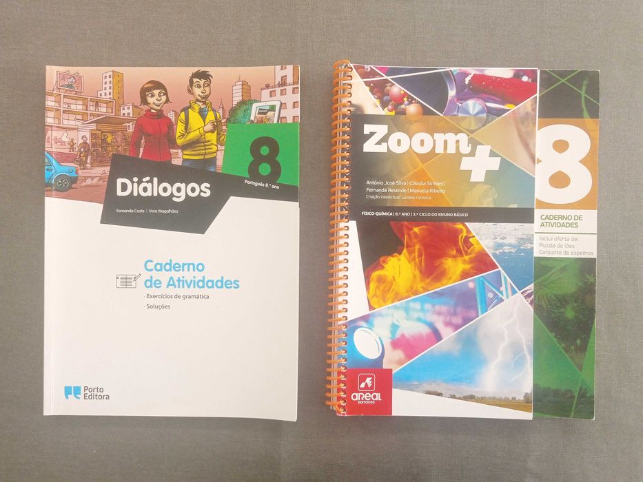 livros fichas escola  - fichas escola - 8  - impecaveis -