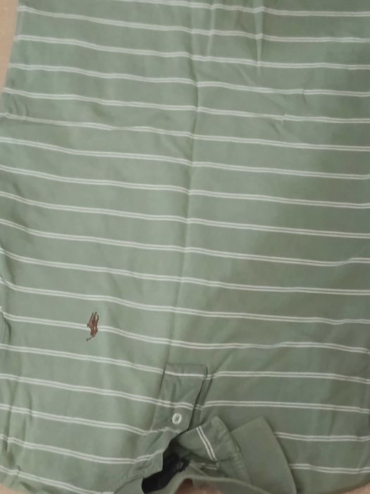 Koszulka Polo znanej firmy Ralf Lauren kolor oliwkowy