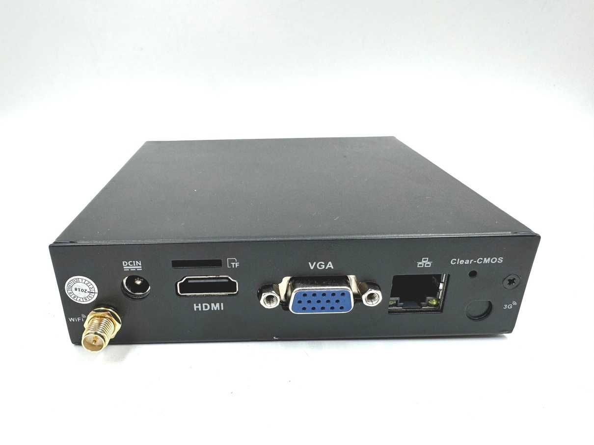 Міні пк SENECA F210 fanless, 4 ядра, 2GB RAM, 64GB SSD, WiFi