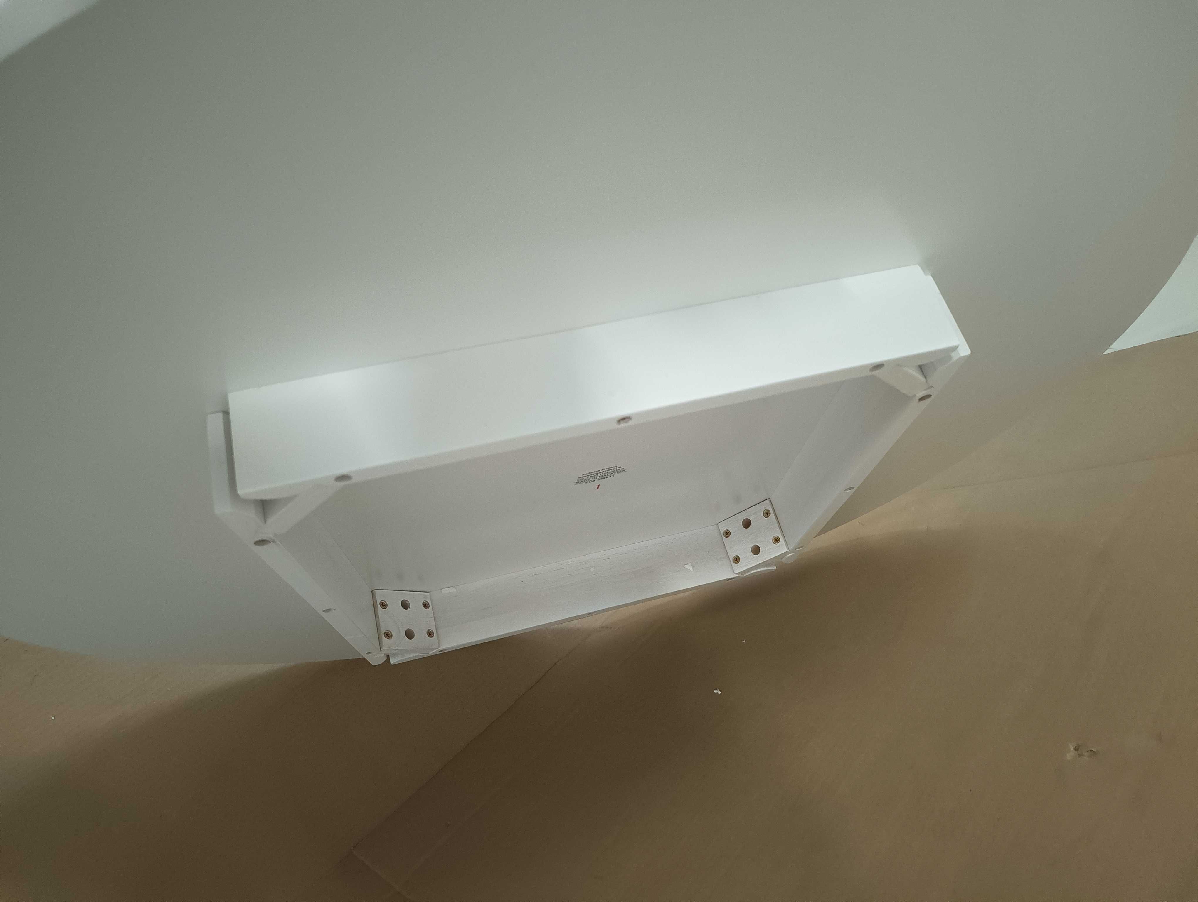Stół jadalniany okrągły AC Design Furniture 76x105x105cm NOWY biały