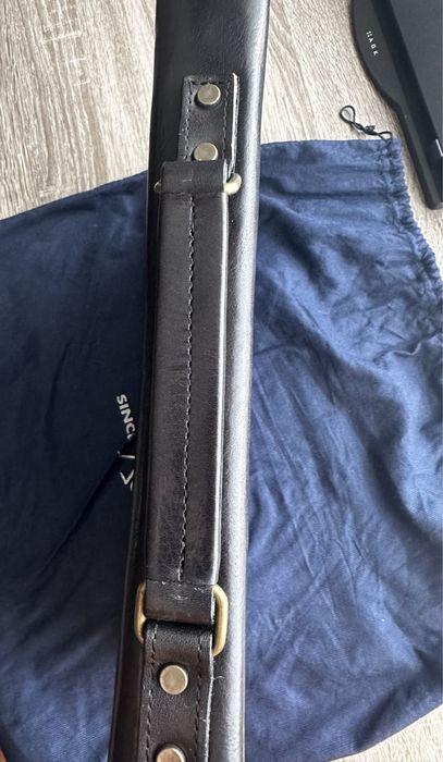 Сумка портфель шкіряна