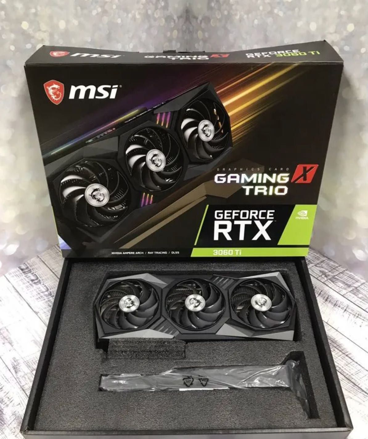 Відеокарта RTX 3060 Ti 8Gb MSI Gaming X Trio