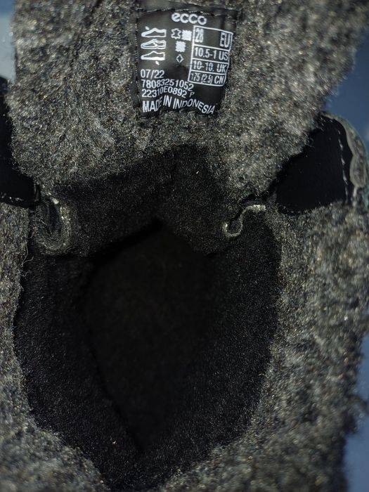 Черевики зима ECCO Solice K 78083251052 Gore-tex розміри 27,28