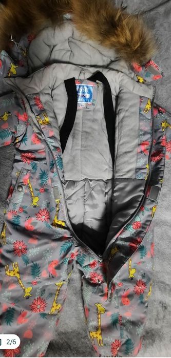 Комбінезон Lassye, комбінезон зимовий для дівчинки, 92