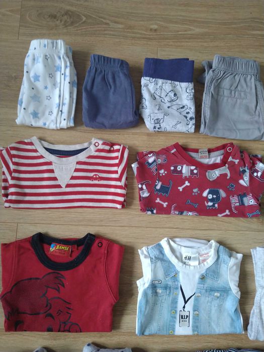 TU, H&M, CUBUS, GEORGE, PEPCO - Paka dla chłopczyka 56, 56/62, 62.