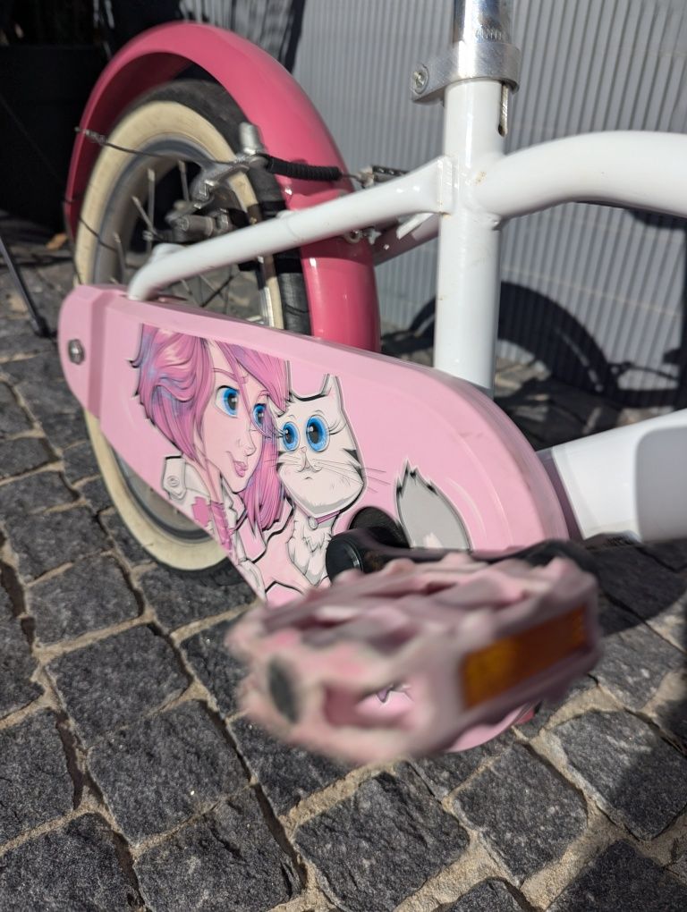 Bicicleta menina roda 16 BTWIN Doctor Girl 500
