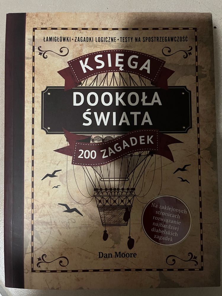 Ksiega dookola swiata 200 zagadek