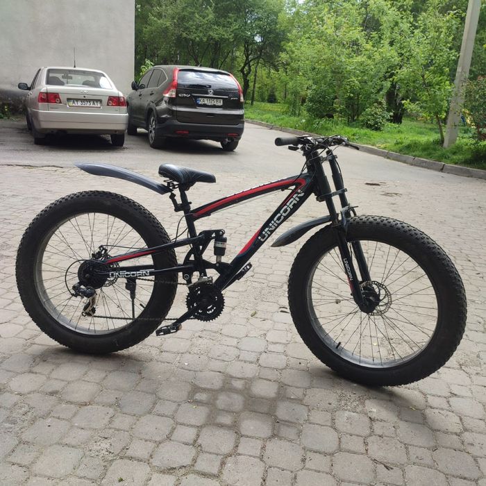 Велосипед Фетбайк двохпідвісний