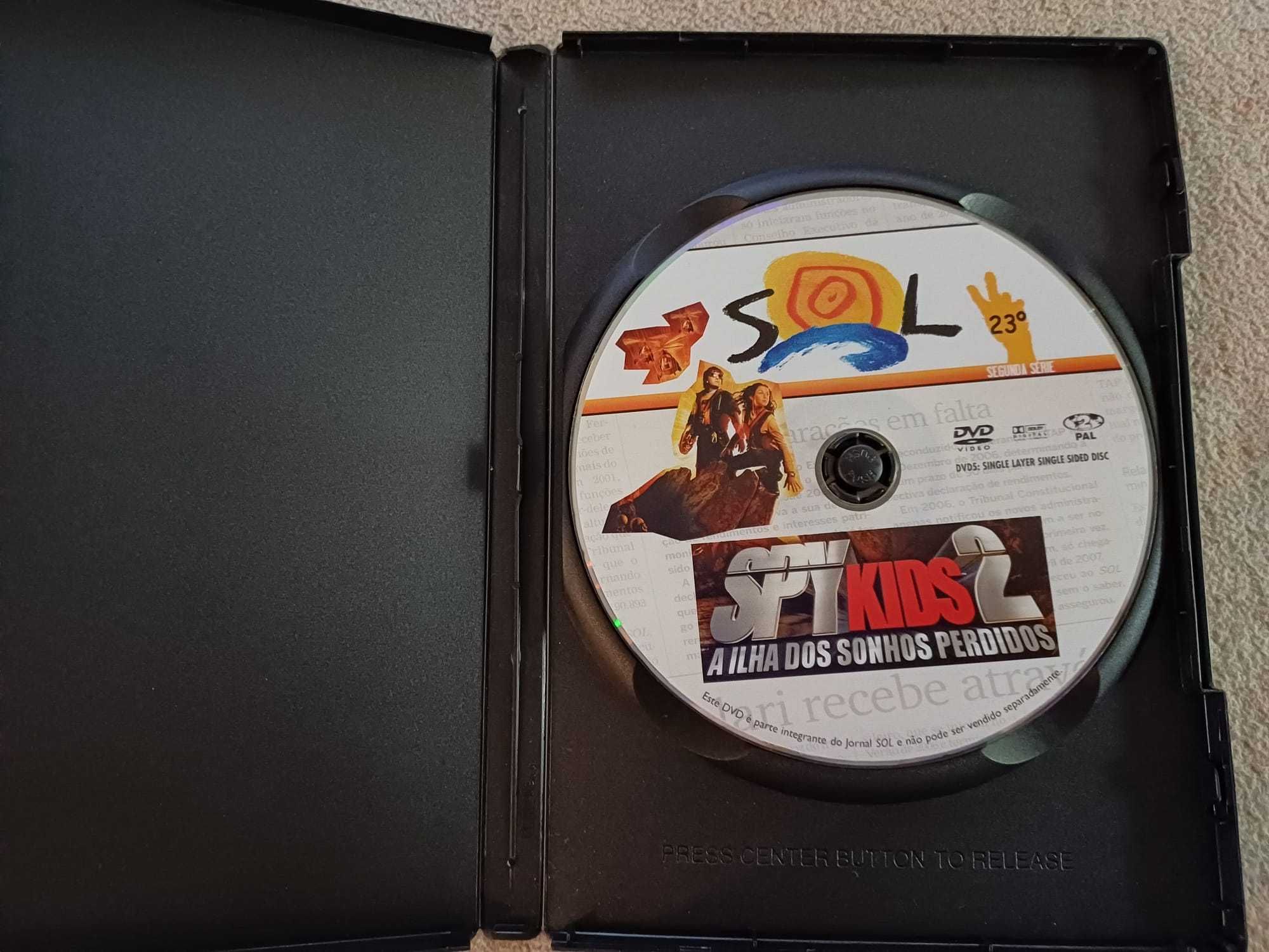 DVD - Spy Kids 2: A Ilha dos Sonhos Perdidos, com Antonio Banderas