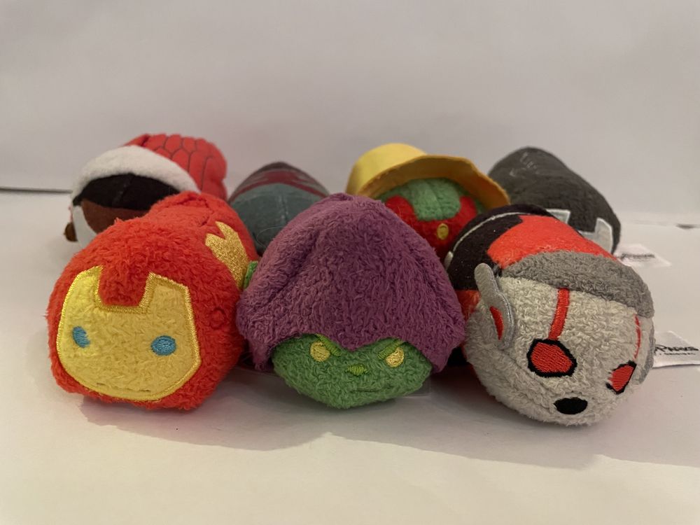 Disney Marvel Tsum Tsum mini 7 sztuk pluszaków