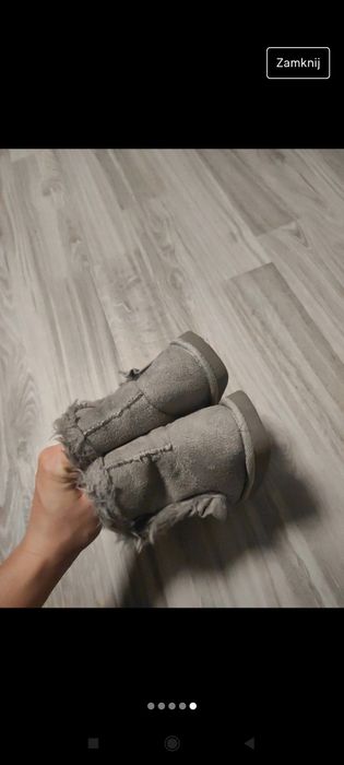 Buty zimowe dziewczece