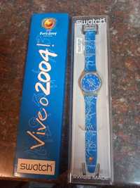 Relógio swatch euro 2004