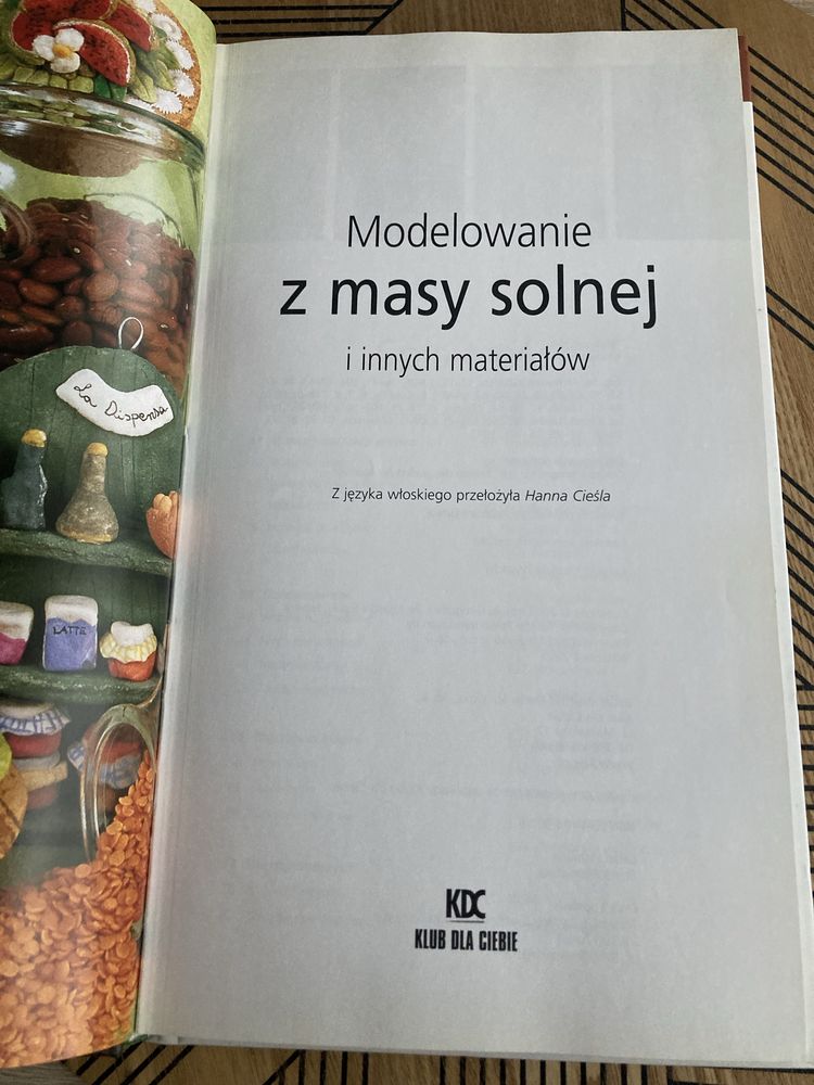 Książka Modelowanie z masy solnej i innych materiałów