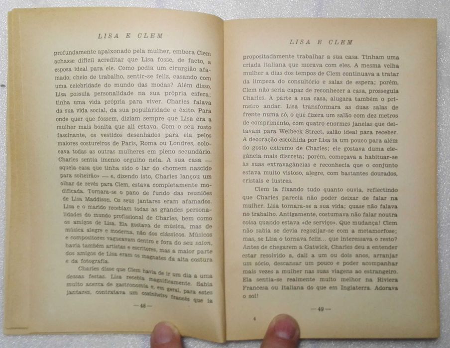 Livro Lisa e Clem