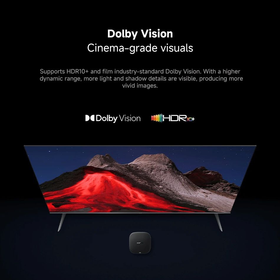 Xiaomi TV Box S (3rd Gen) 4K UHD/2+32 Gb/Dolby Atmos/Dolby Vision