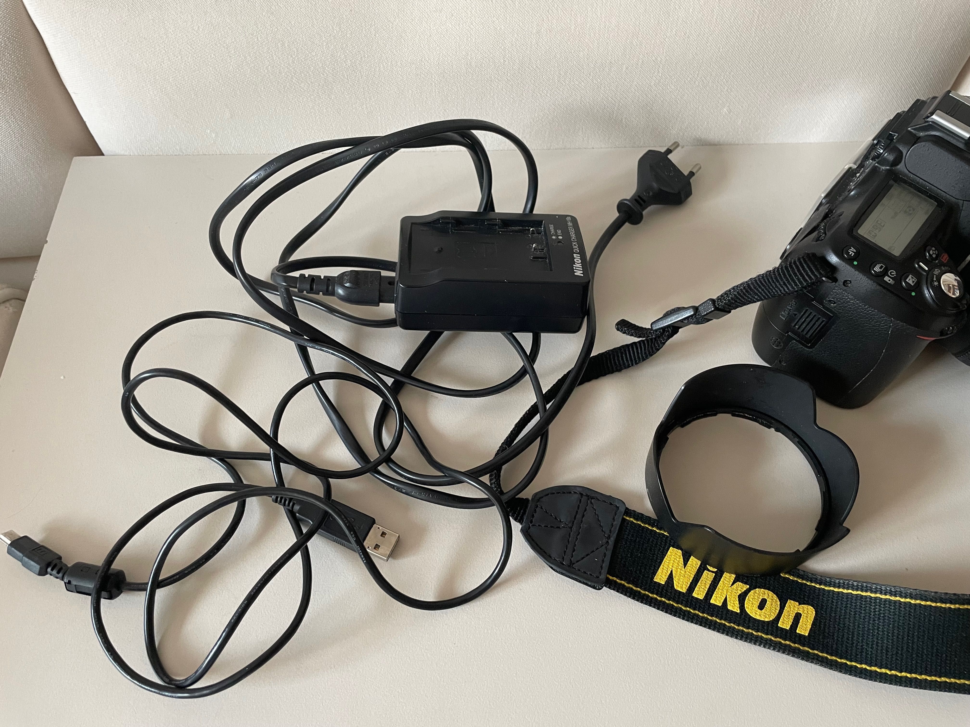 aparat fotograficzny lustrzanka NIKON D90