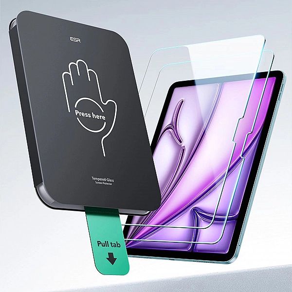Szkło Hartowane Esr Ultrafit Tempered Glass 2-Pack Ipad Air 13” 1 / 2