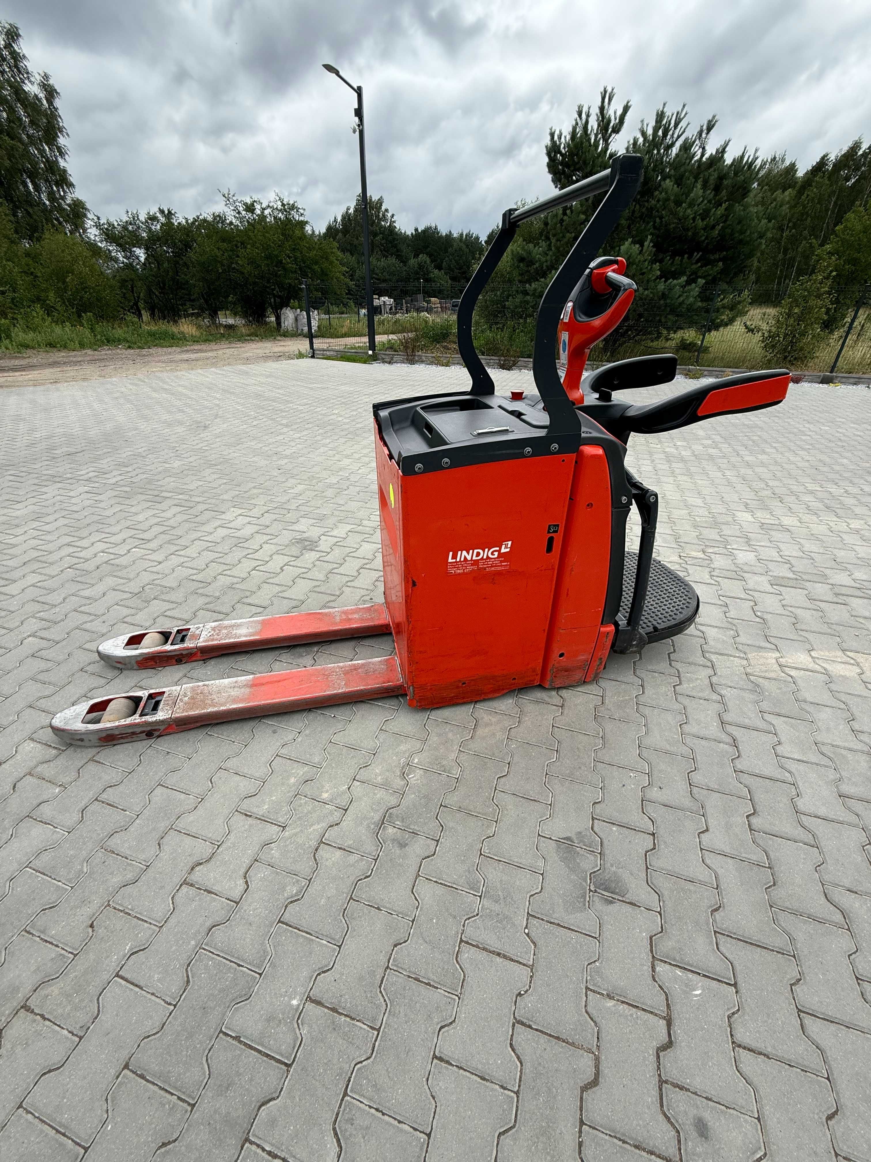 Wózek Paletowy Linde T20AP 2020r PODEST