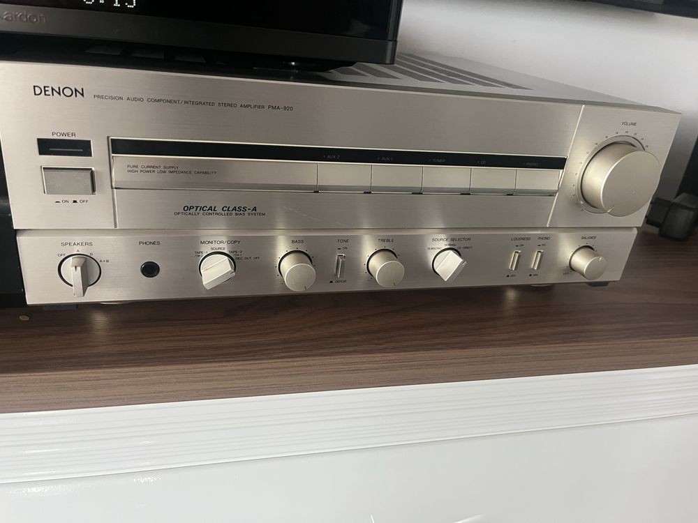 Denon PMA 920 wysokiej klasy wzmacniacz stereo