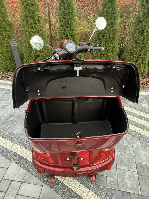 Skuter elektryczny trójkołowy dla seniora z homologacją Barton Tres