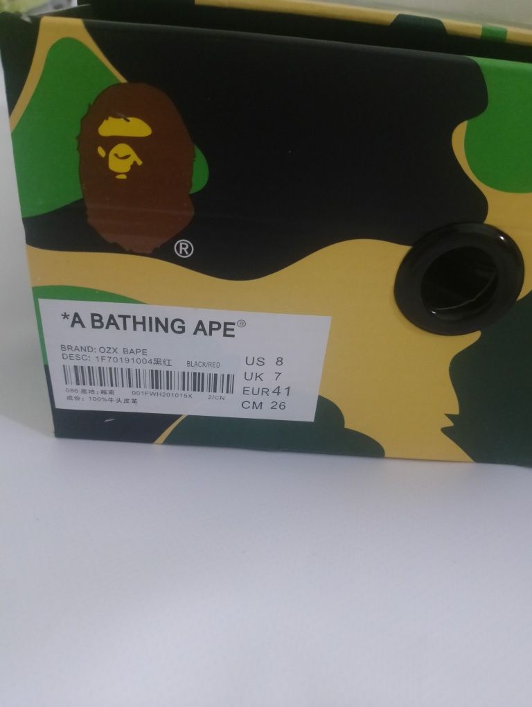 кроссовки bape, bape sta, a bating ape