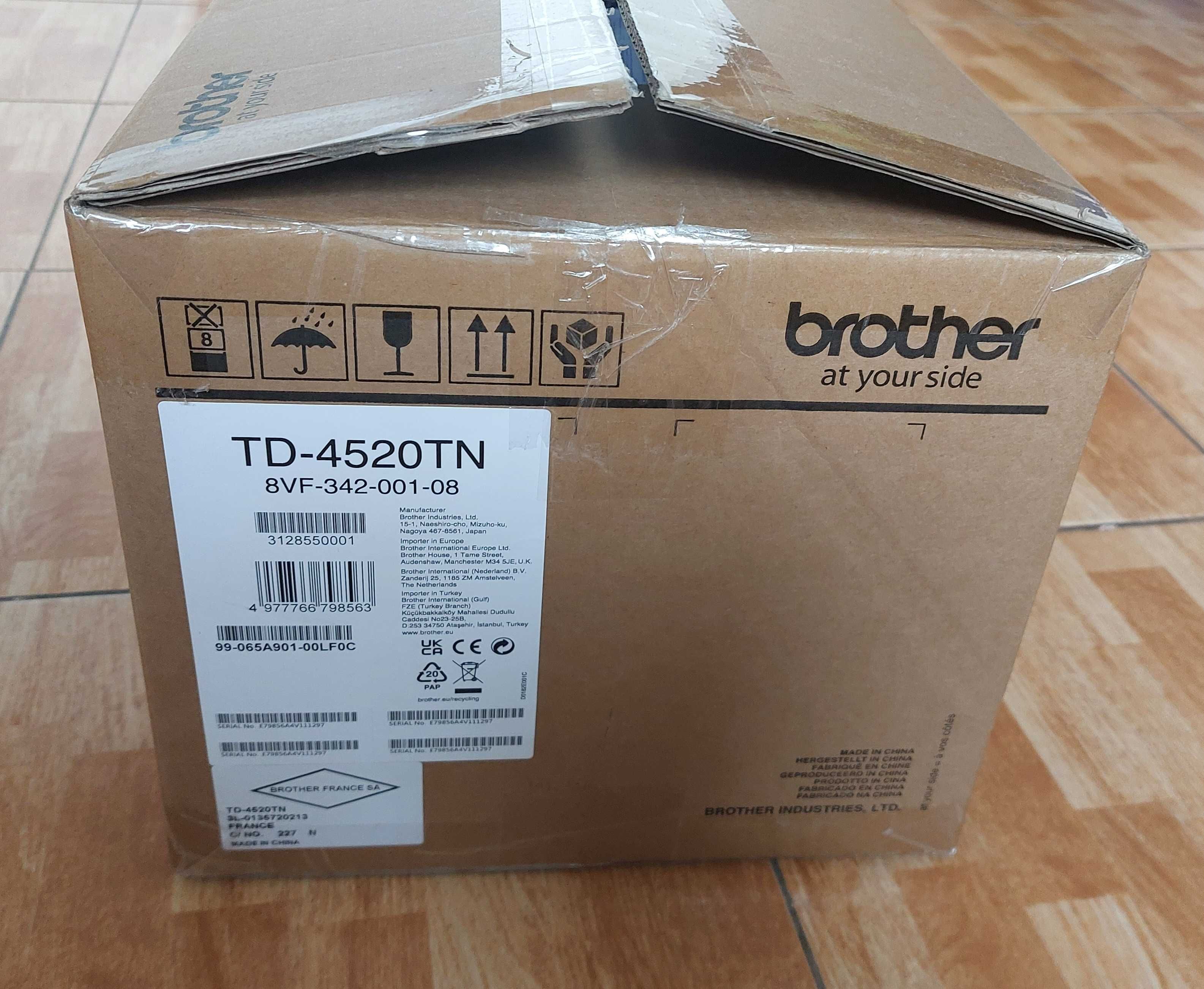 Drukarka etykiet Brother TD-4520TN