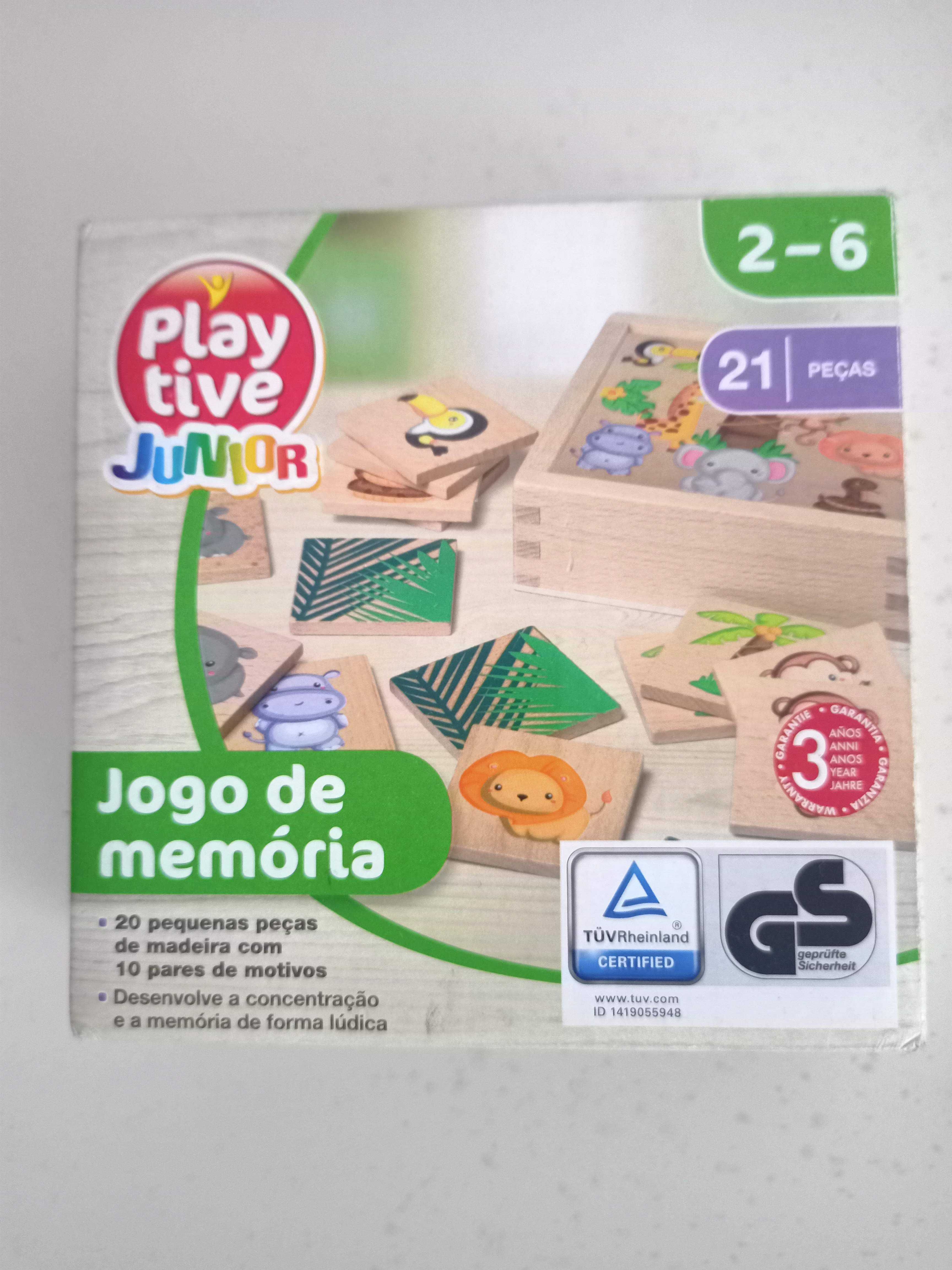 Jogo de Memória Playtive.