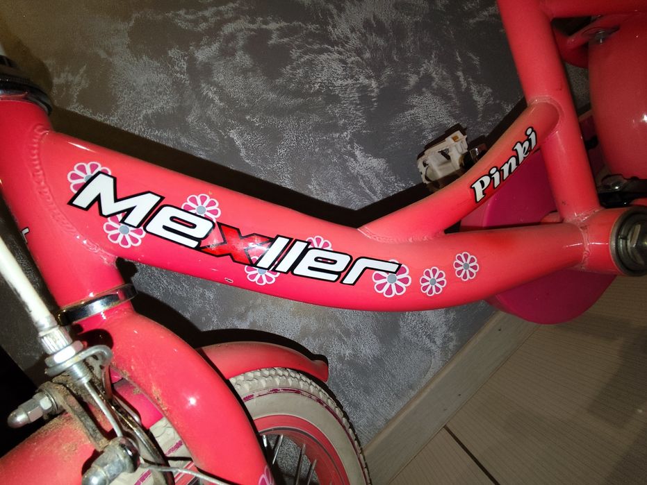 Rower dziecięcy różowy