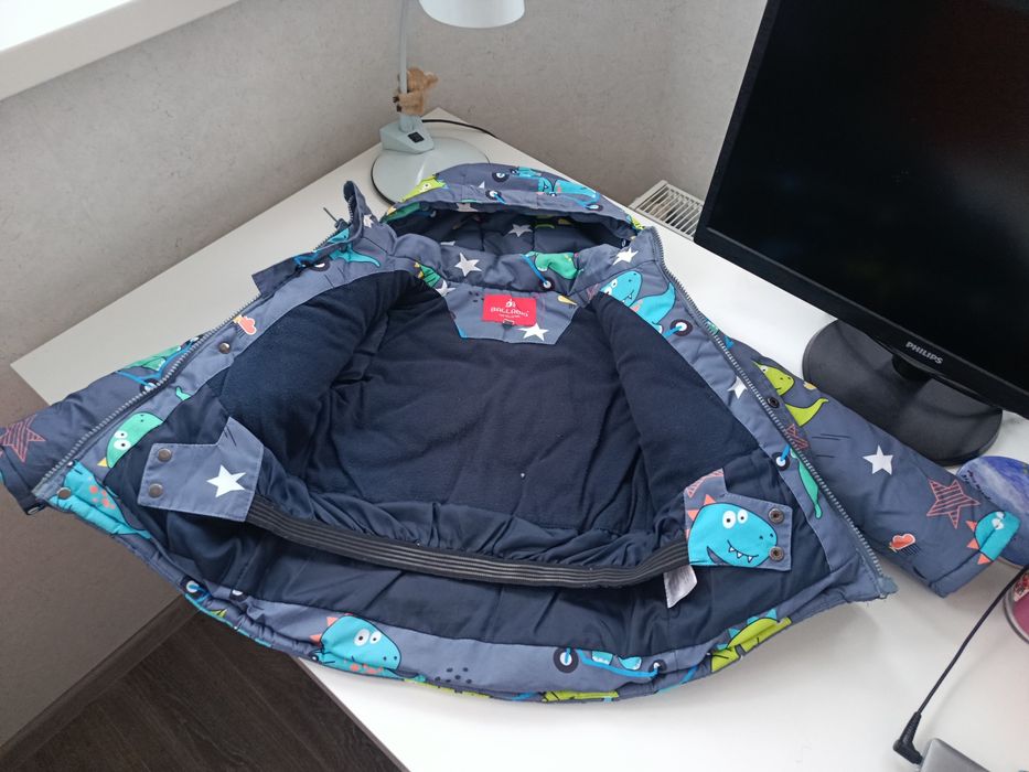 Зимова дитяча куртка для хлопчика