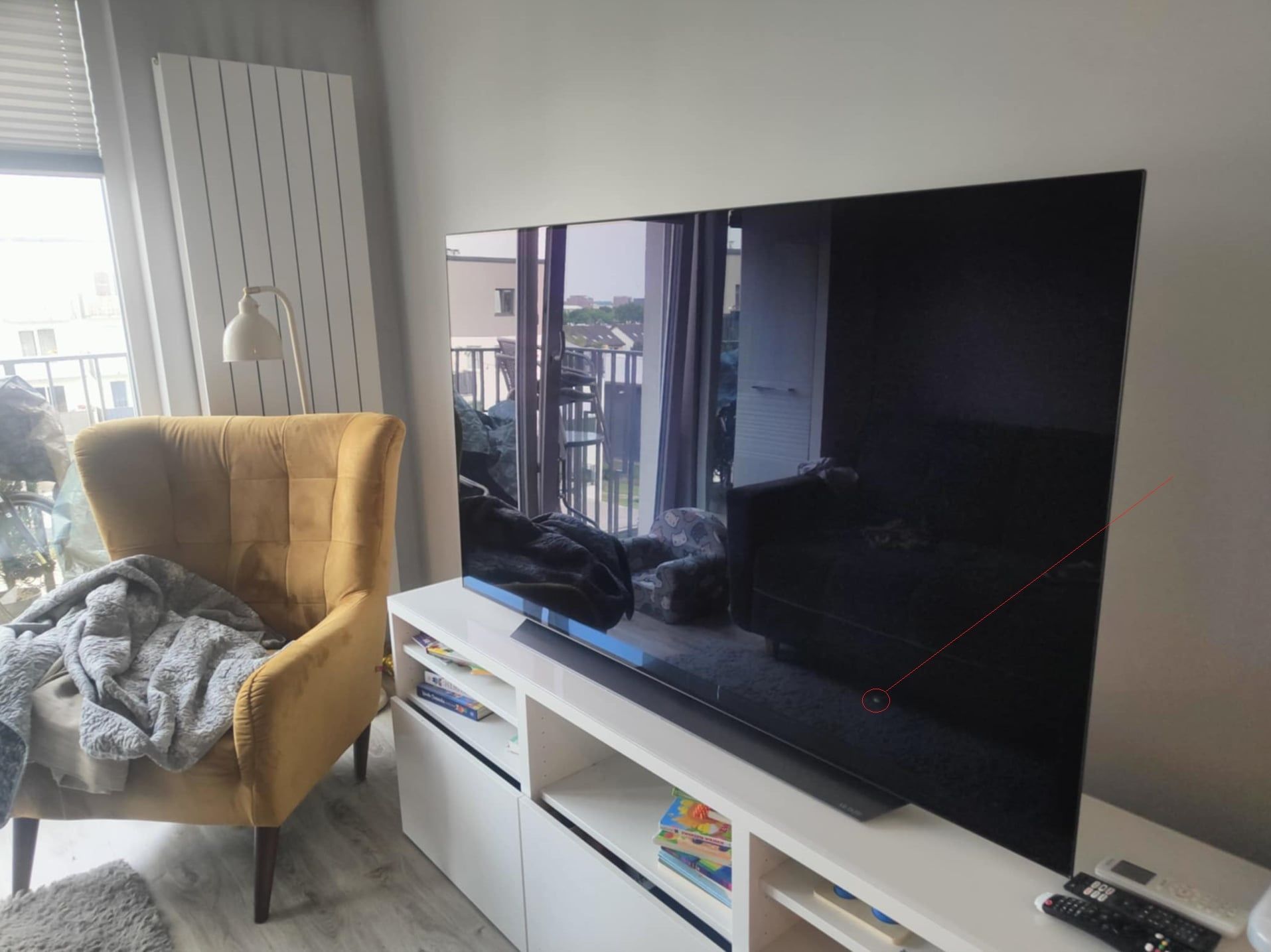 Telewizor LG OLED 65CX3LA rozbita matryca