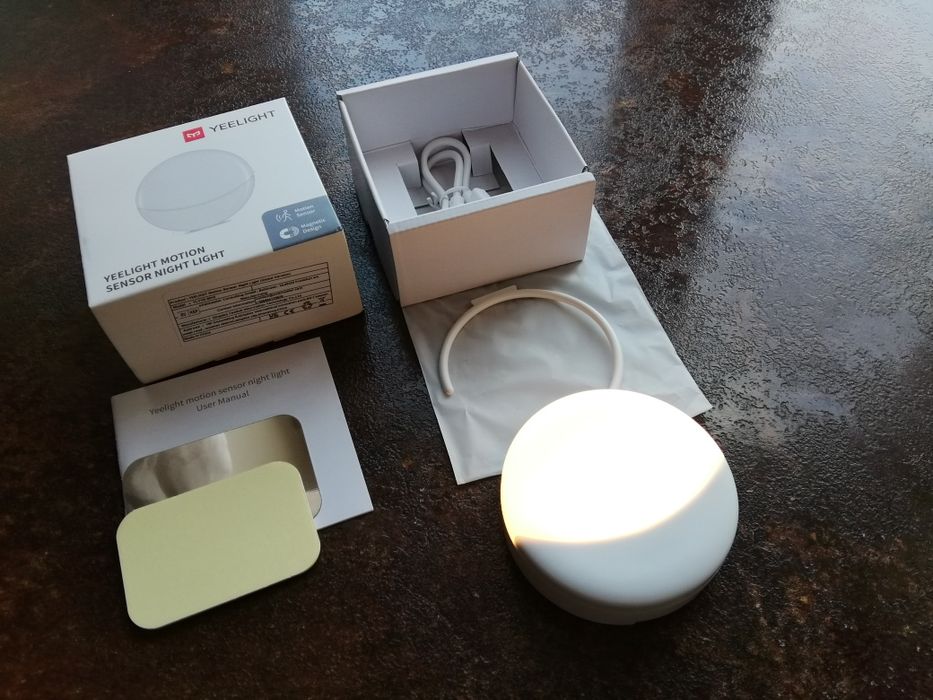 Лампа Xiaomi Yeelight, аккумуляторная (автомат.сенсор включения)