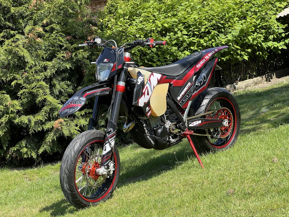KTM EXC 450 SM supermoto, Wtrysk