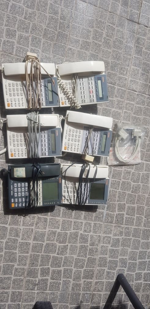 Lote de central de telefones