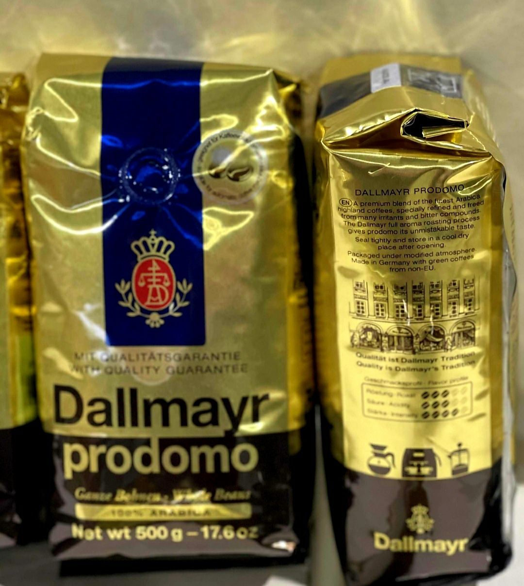 Кофе в зёрнах Dallmayr prodomo 500 грамм